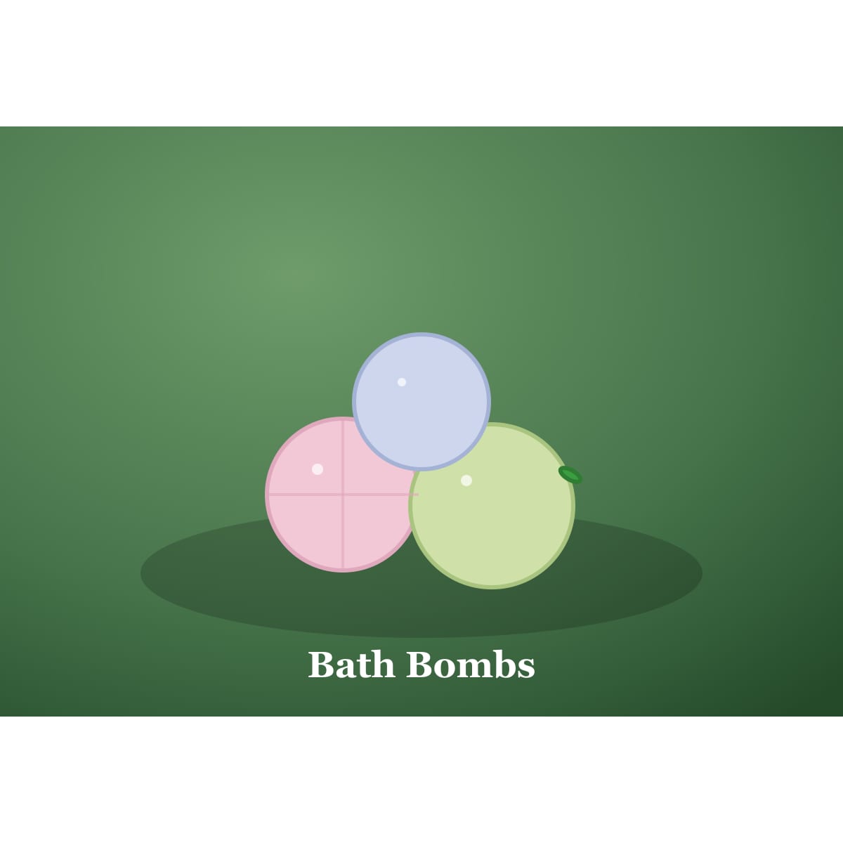 DIY bath bombs