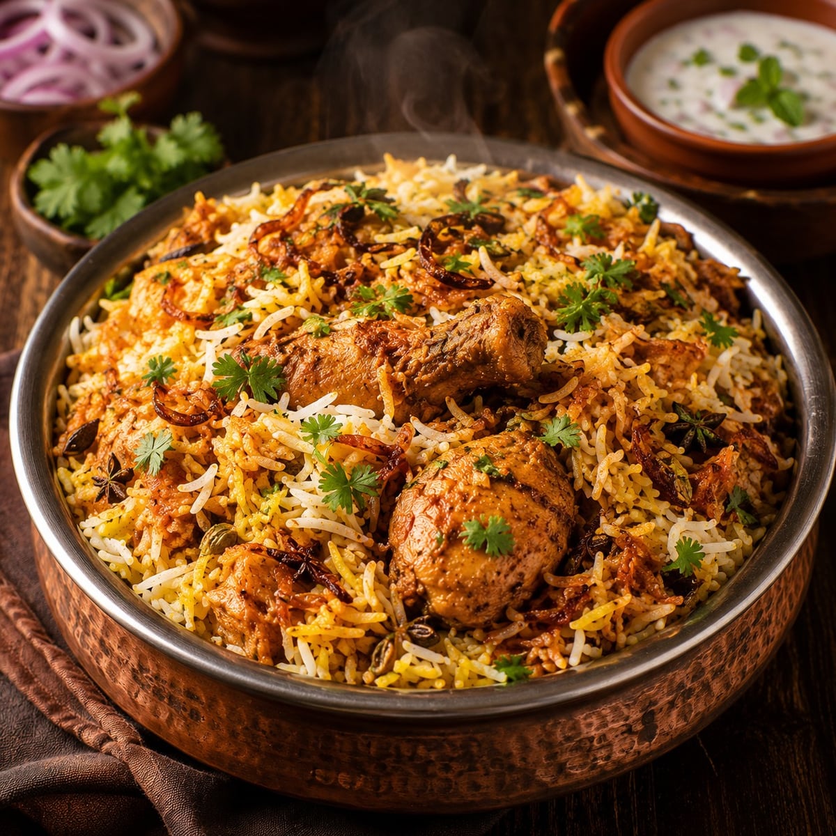 Chicken biryani