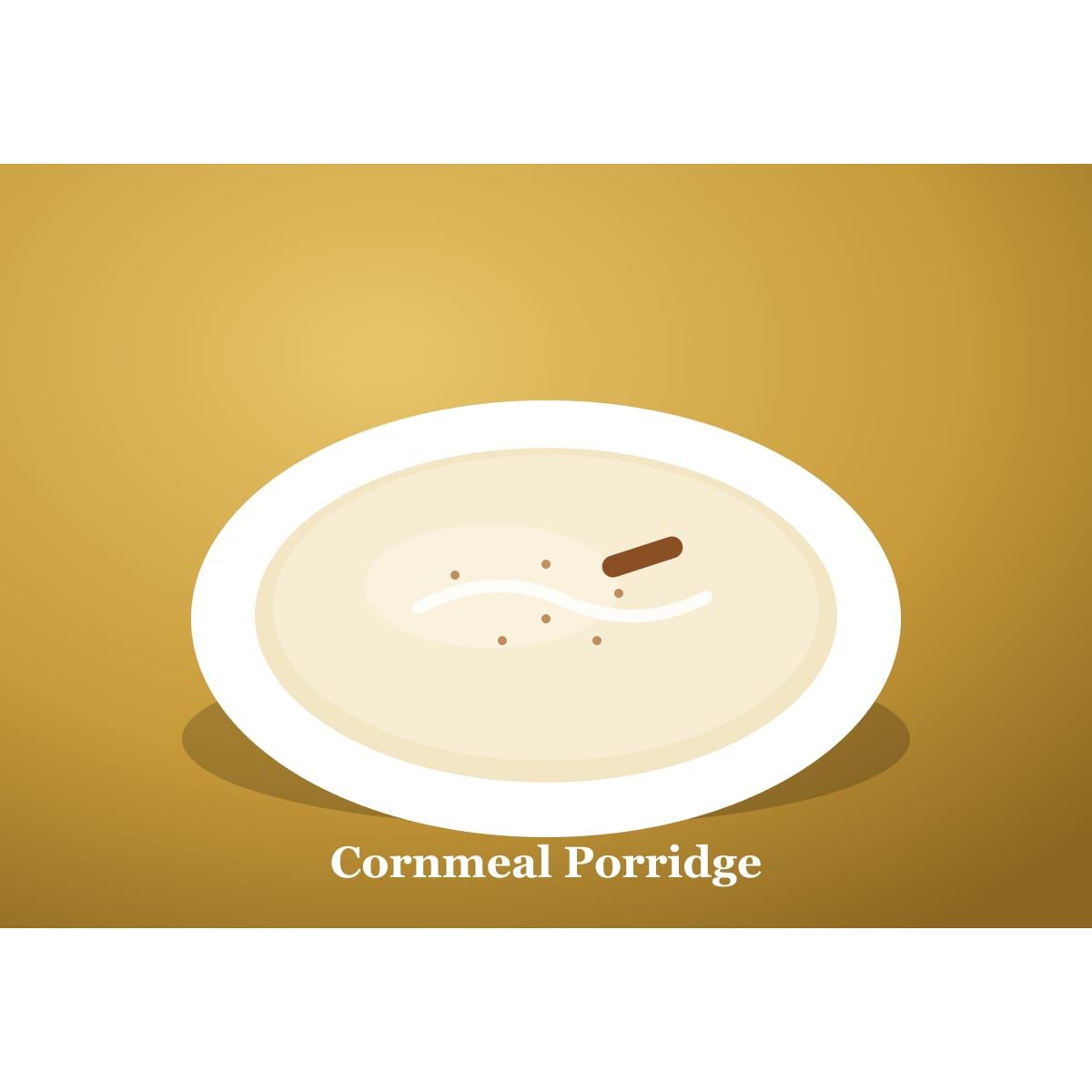 Jamaican cornmeal porridge