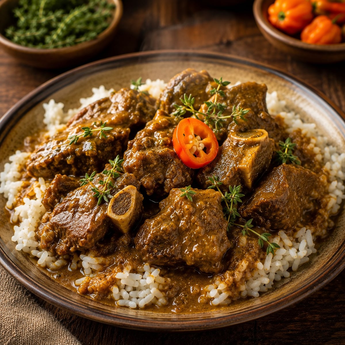 Jamaican curry goat