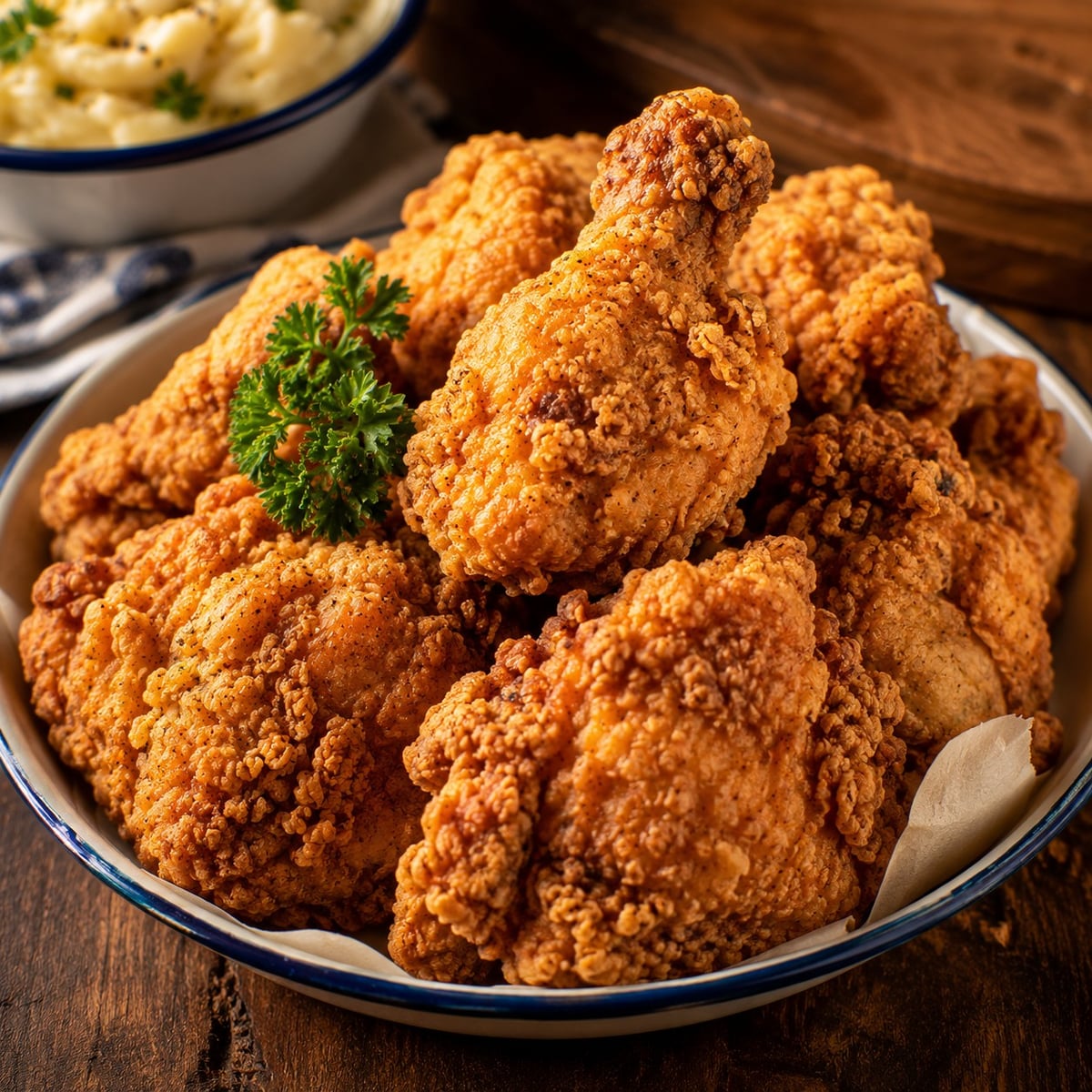 Southern fried chicken