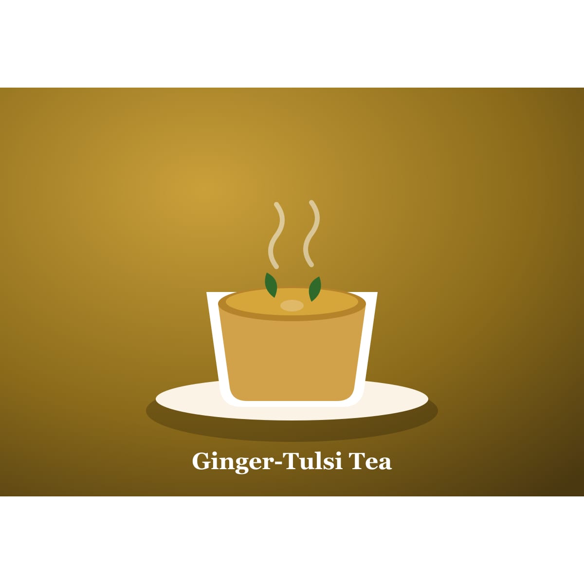 Ginger tulsi tea