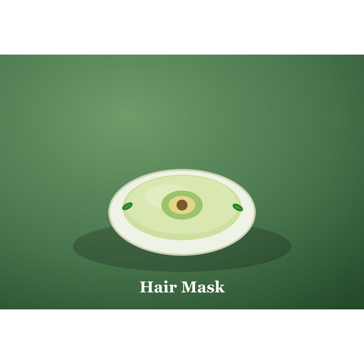 Natural hair mask