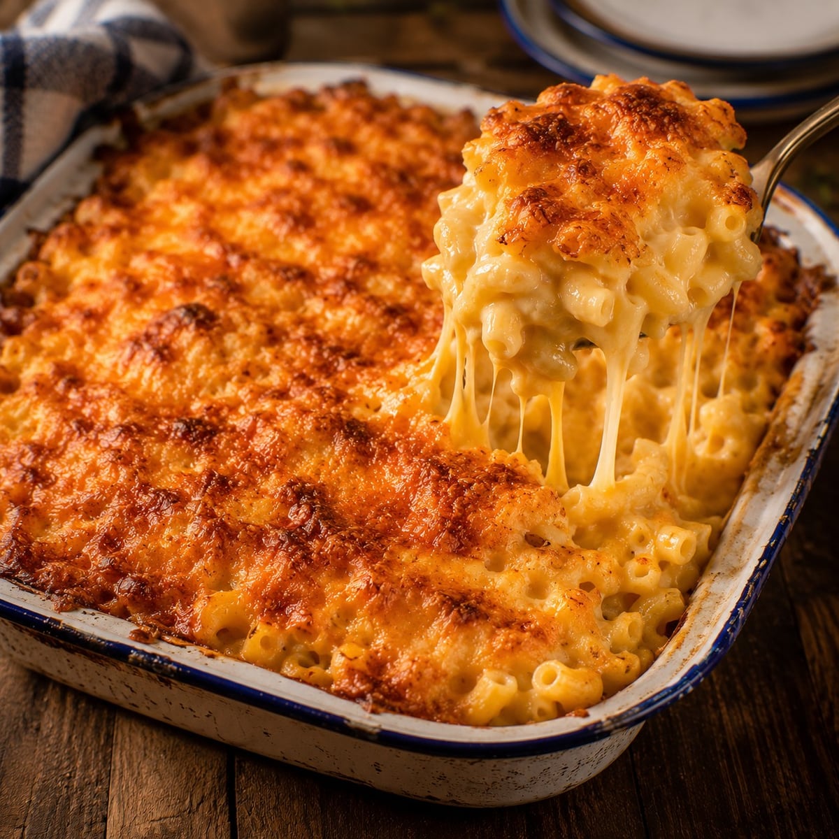 Baked mac and cheese
