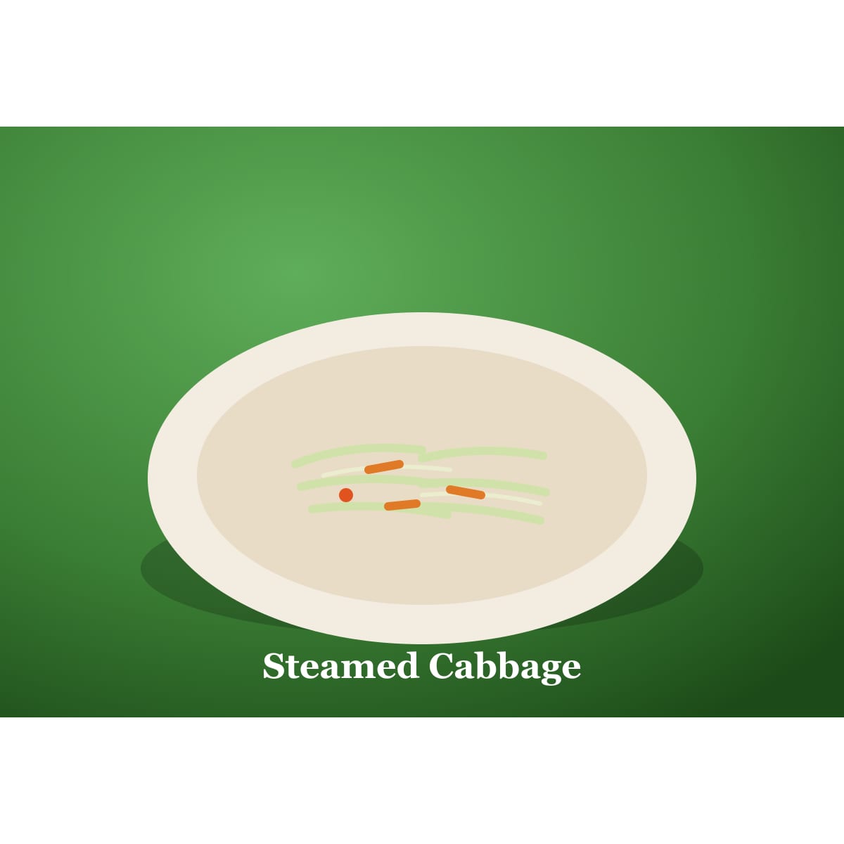Jamaican steamed cabbage