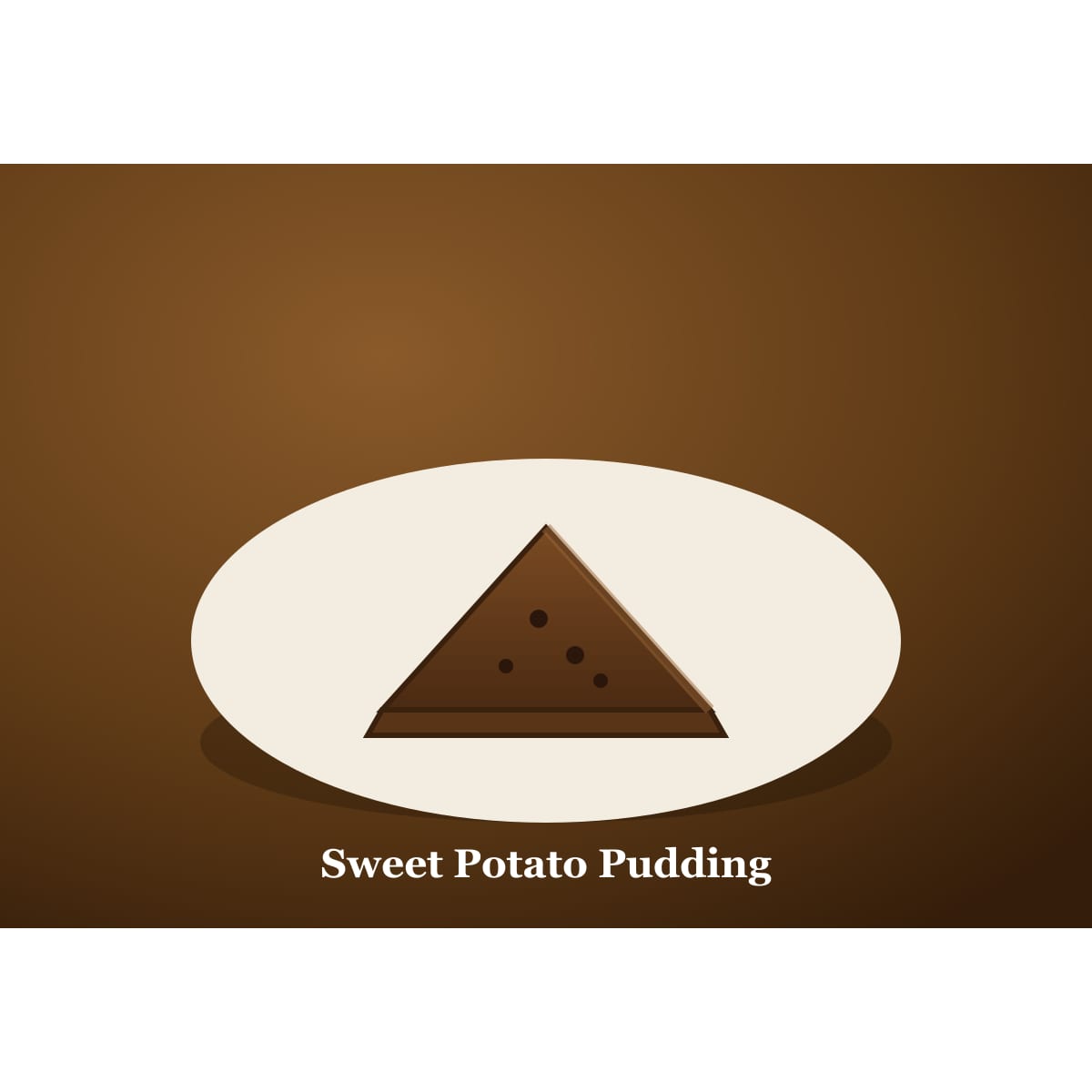 Jamaican sweet potato pudding
